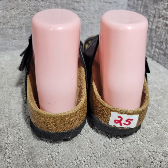Birkenstock Mayari Unisex Size EU 37 US L6 M4 R Black Birko-Flor Slide Sandals. - Picture 9 of 11